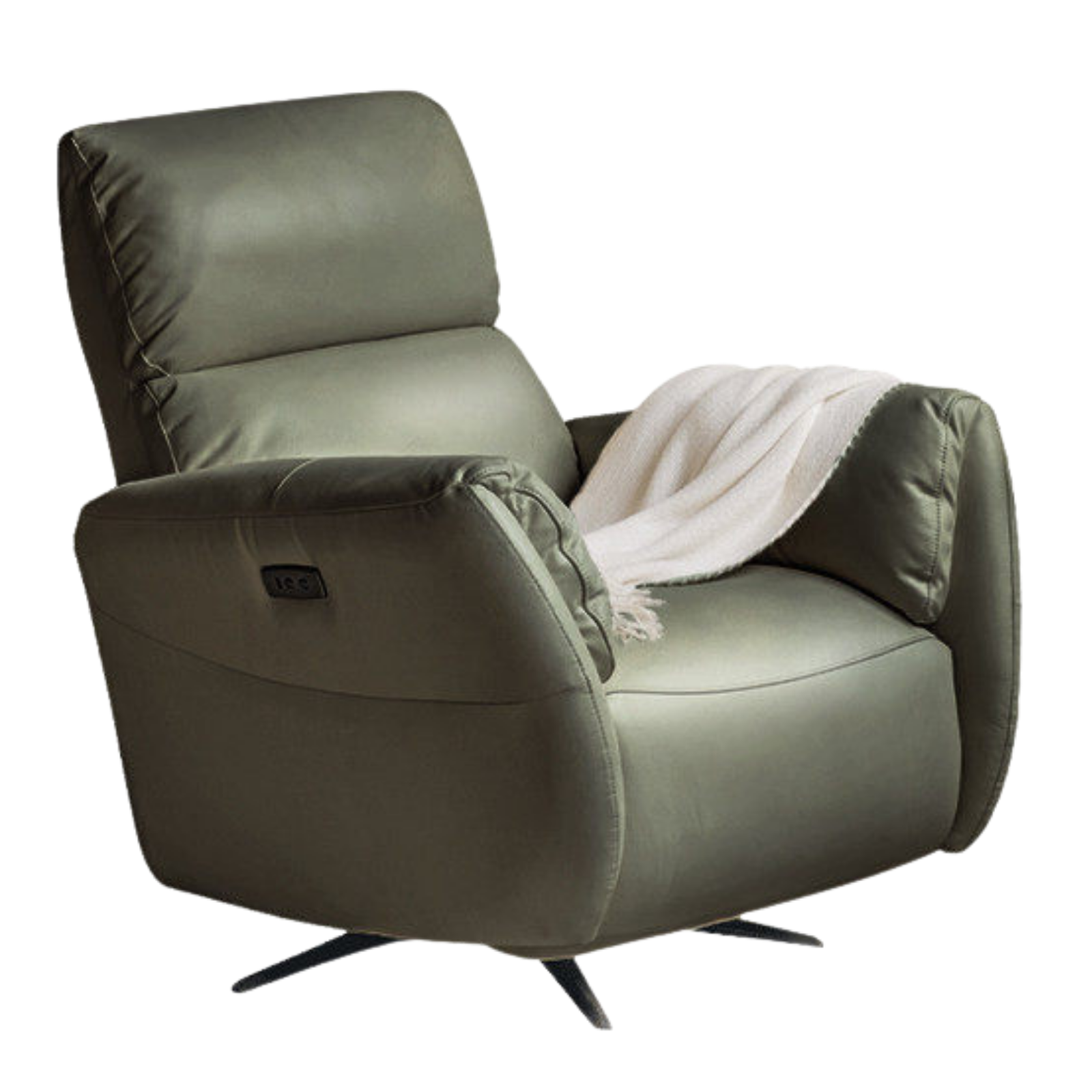 Genuine Leather Modern Functional Electric Chair