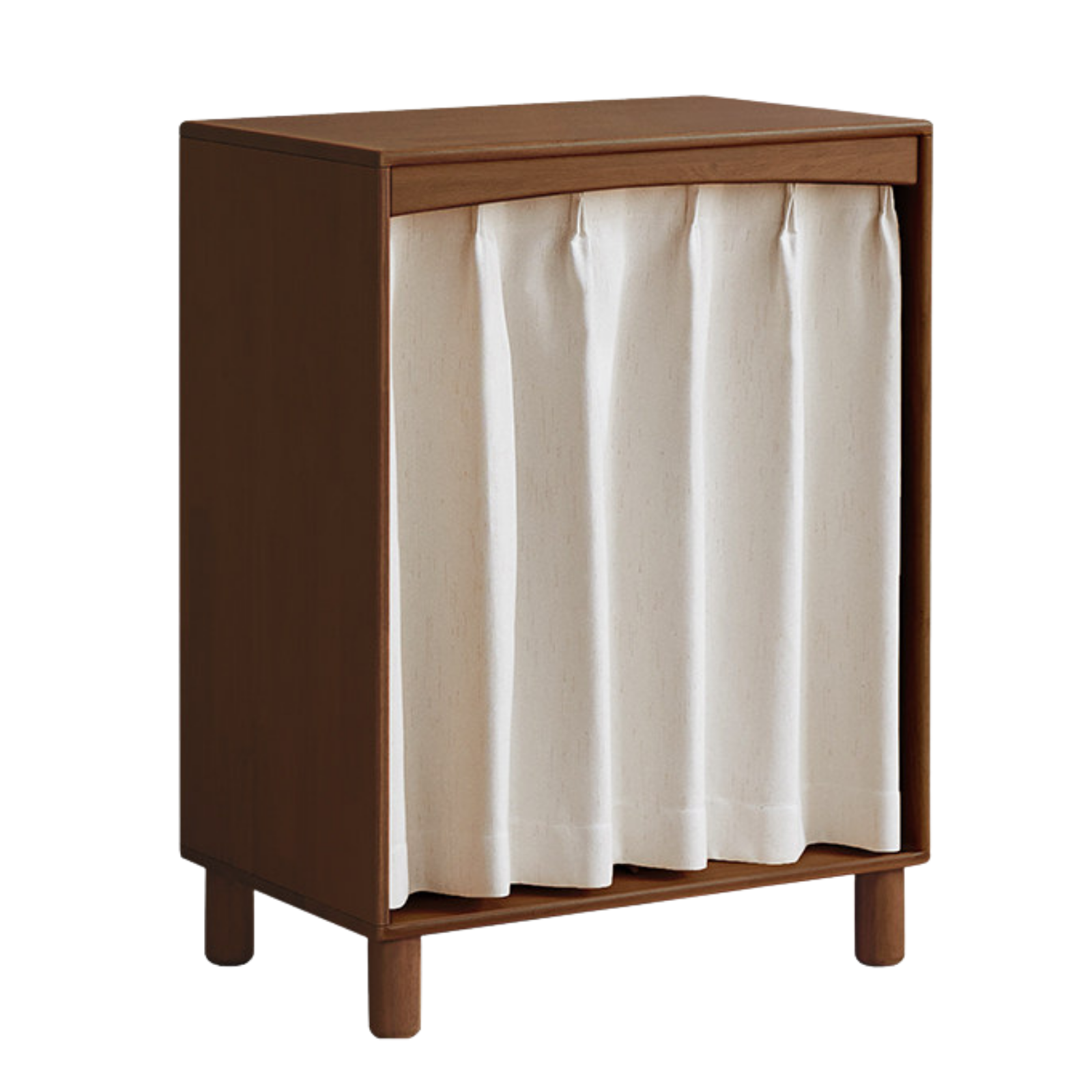 Solid Rubberwood Children's Wardrobe Combination