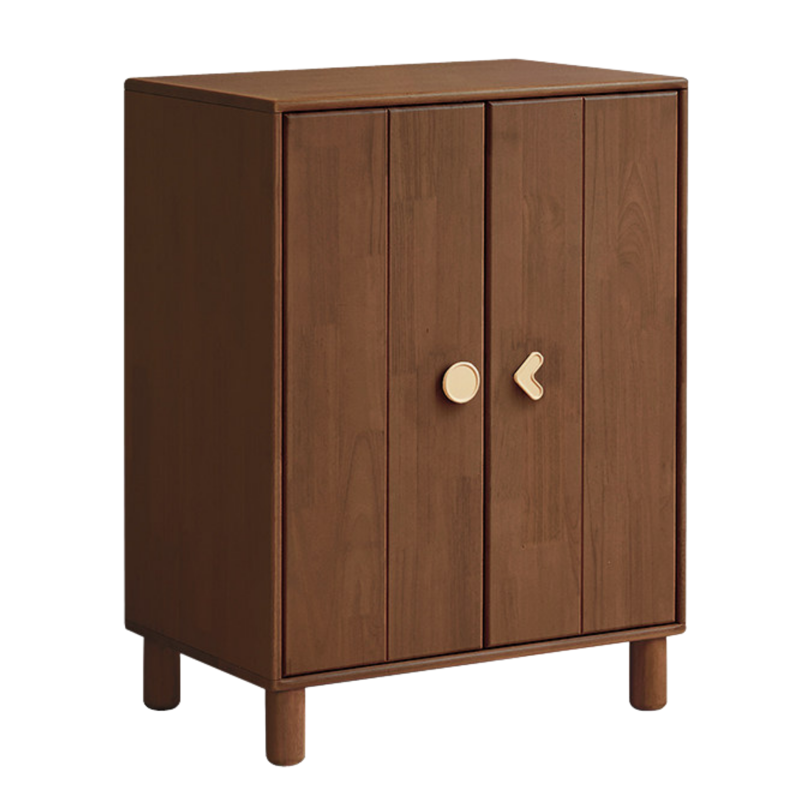 Solid Rubberwood Children's Wardrobe Combination