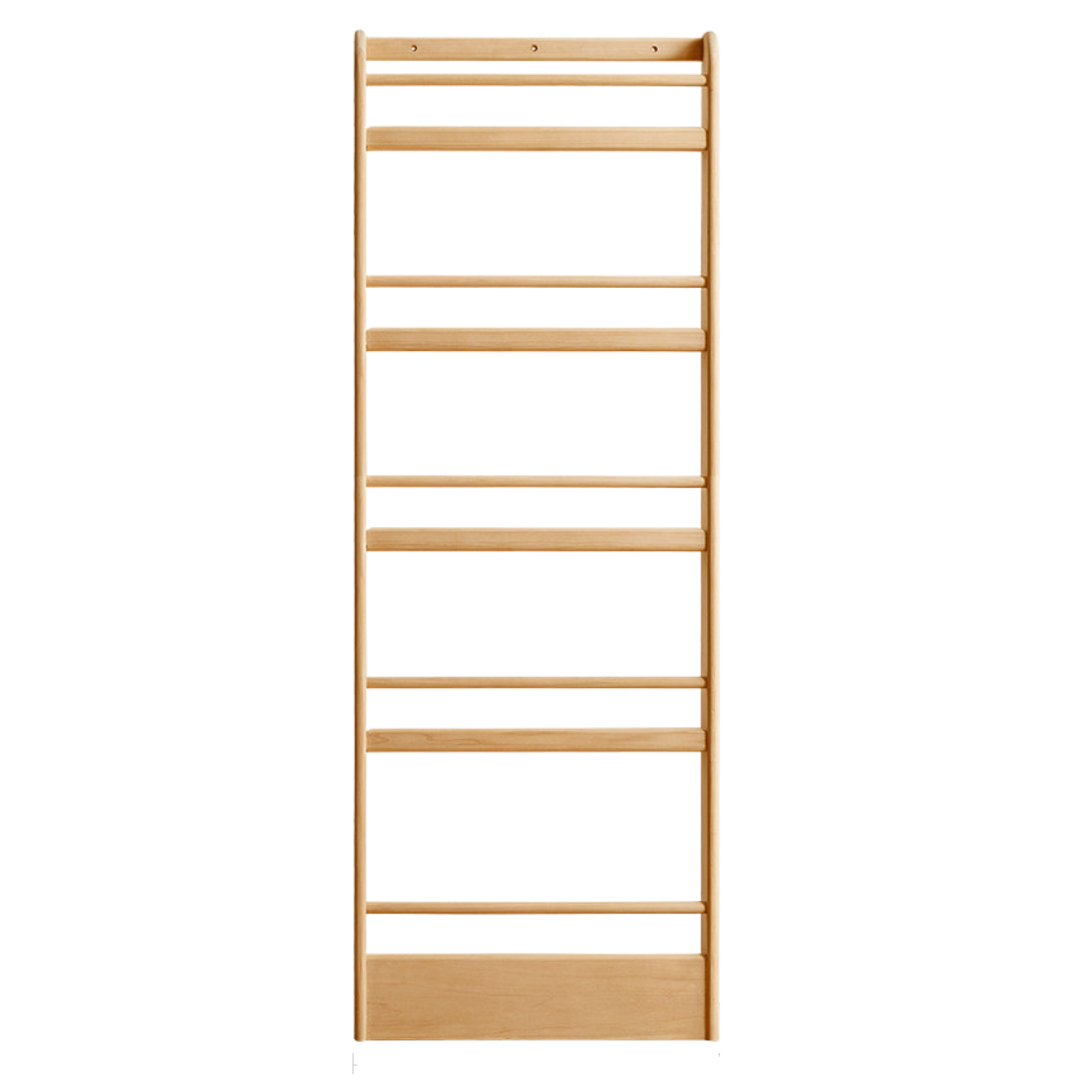 Poplar, Beech Solid Wood Wall Mounted Kids Bookcase