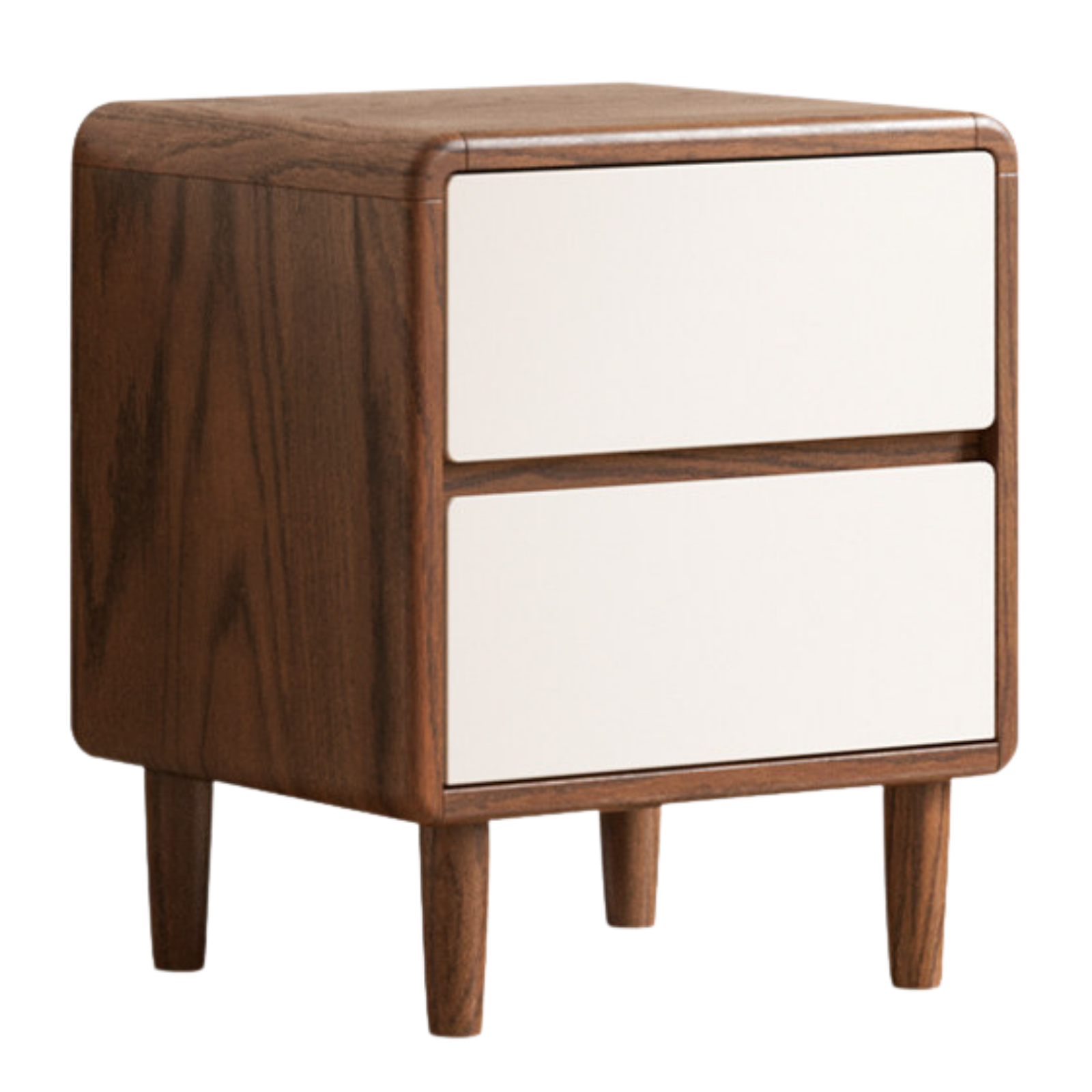 Oak Solid Wood, Solid RubberWood Original Wood Style Nightstand