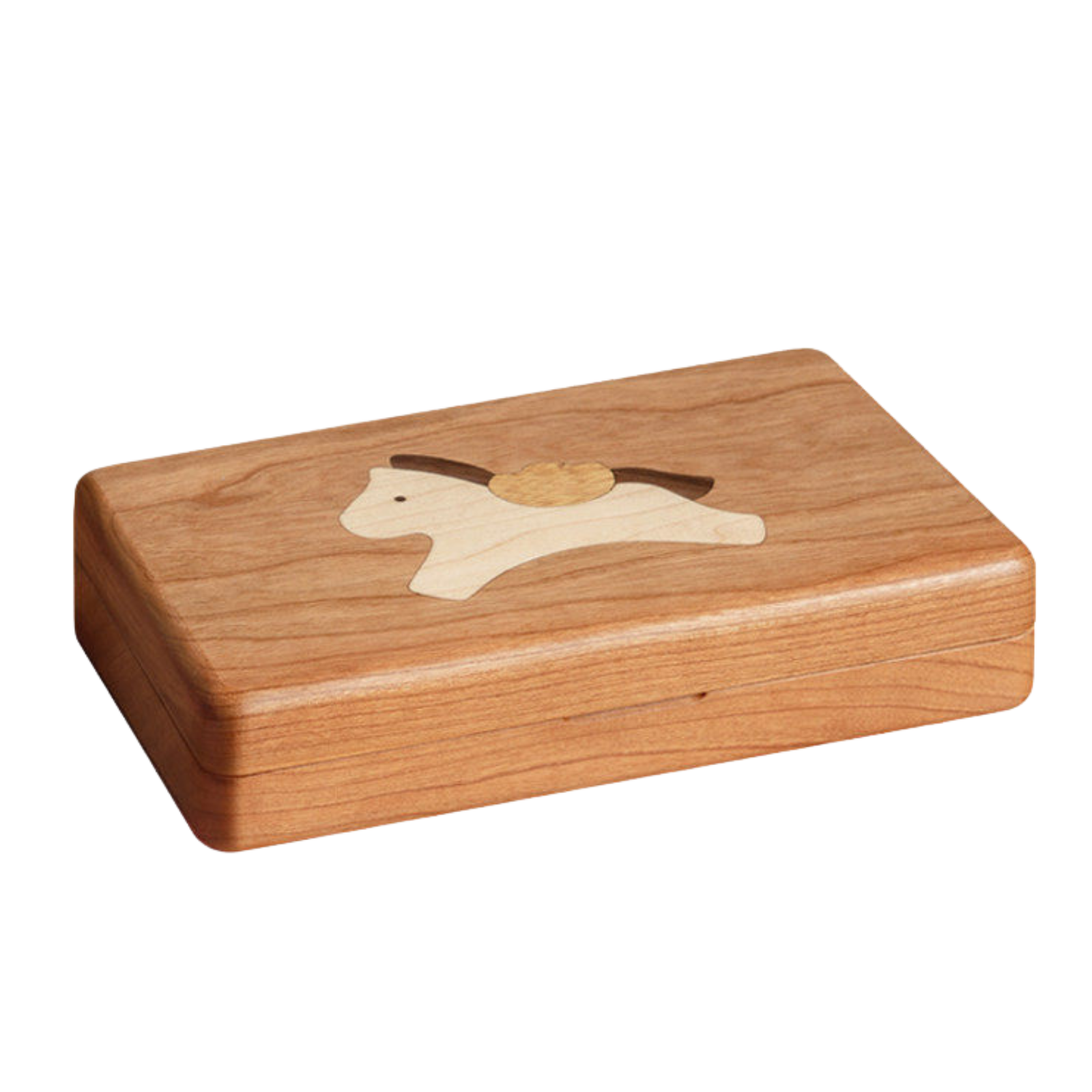 Black walnut, Cherry Solid Wood Handmade Jewelry Box