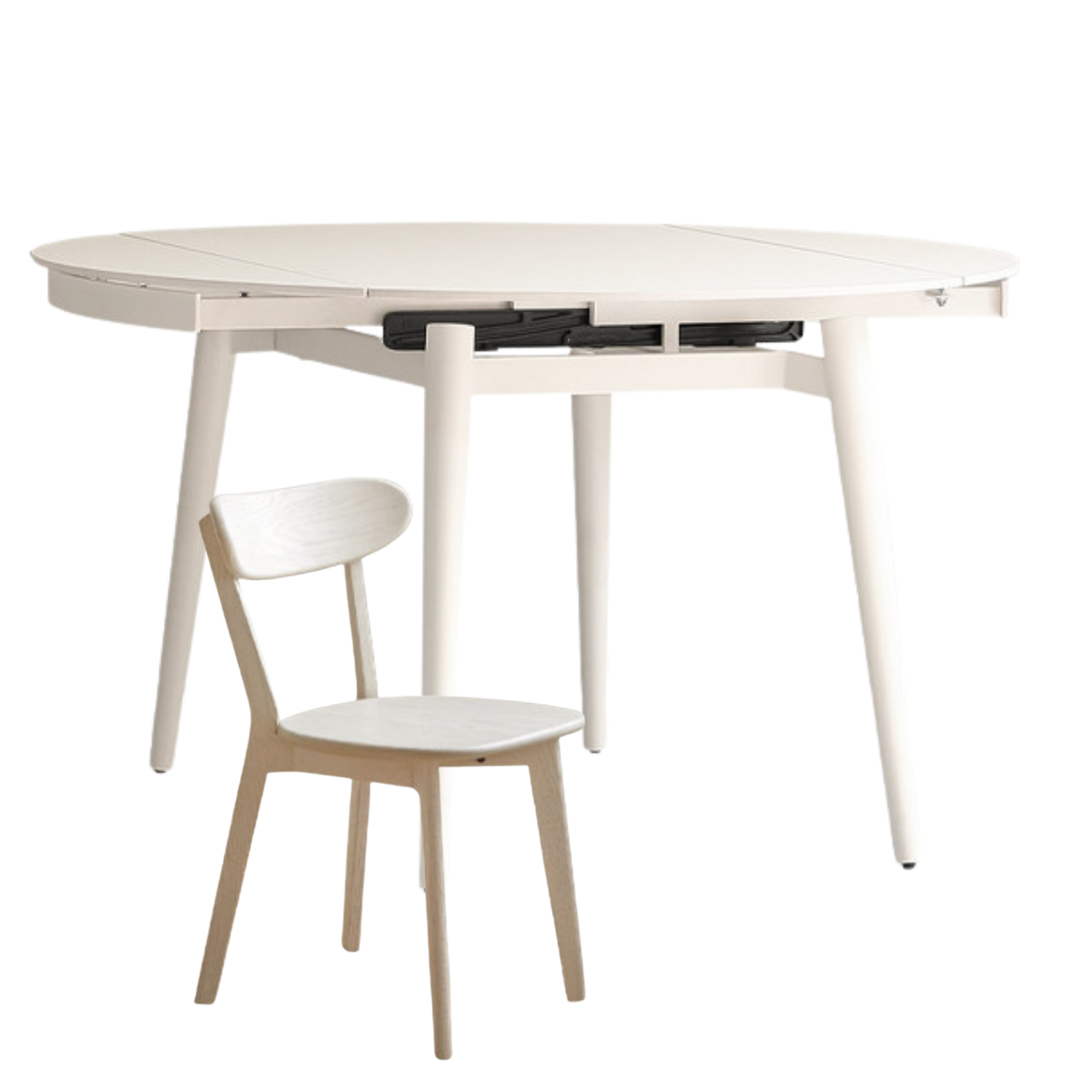 Slate Dining Table Ivory White