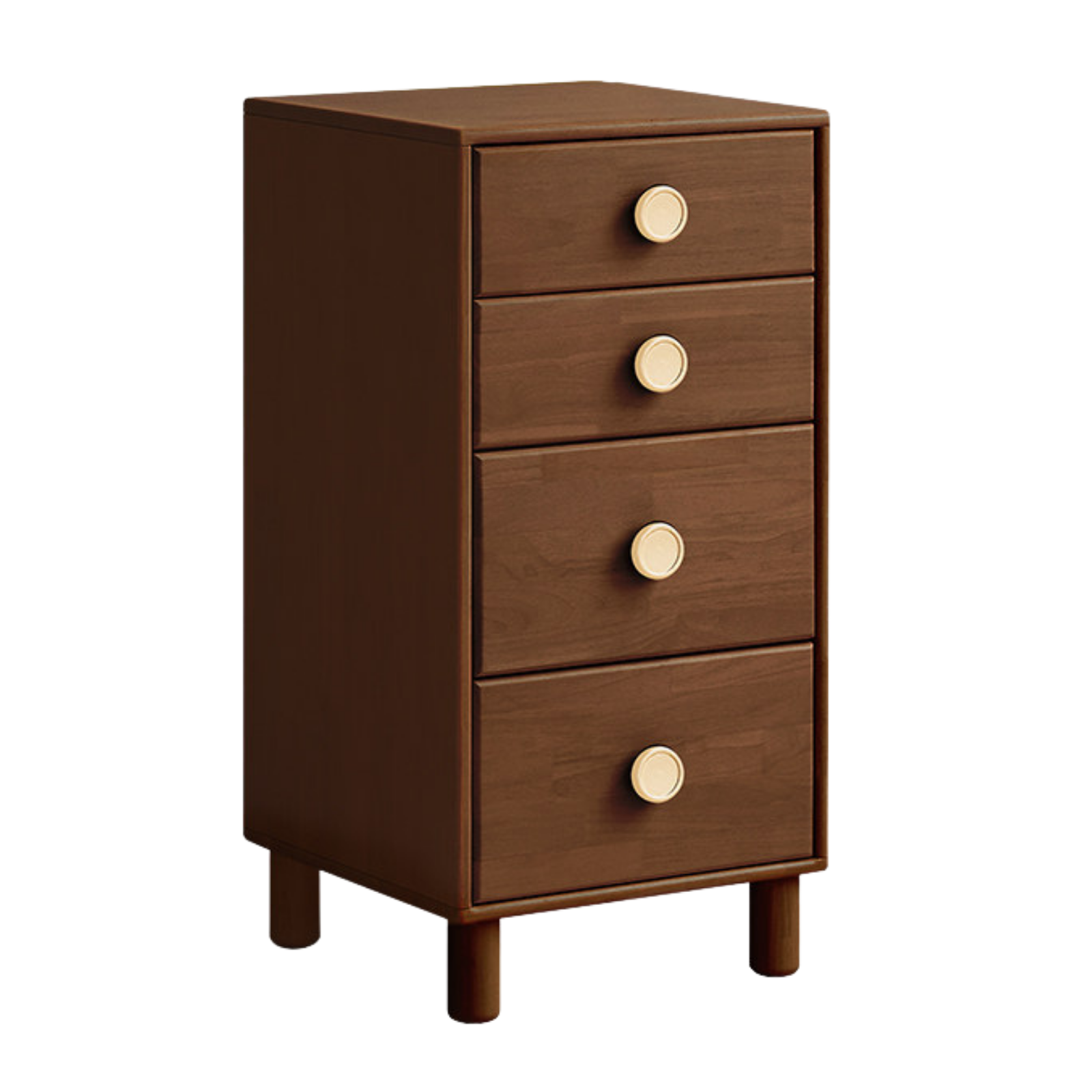 Solid Rubberwood Children's Wardrobe Combination