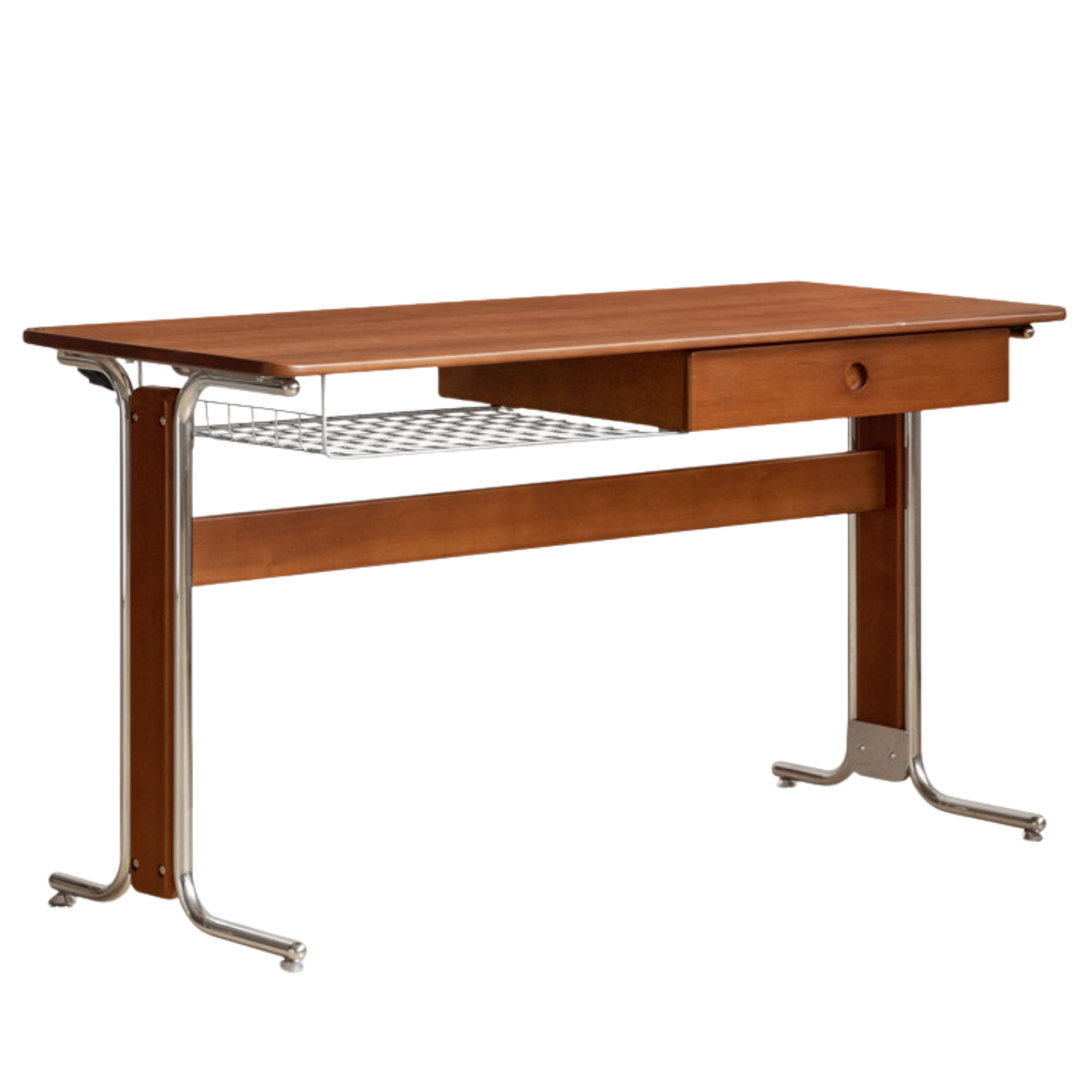 Poplar Solid Wood Bauhaus Style Office Desk