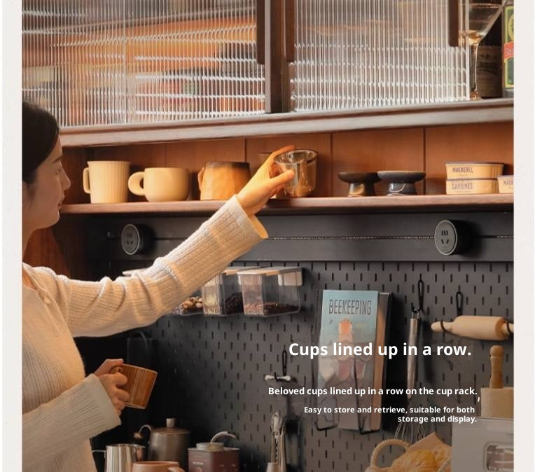 Sandalwood, Ash, White Ash Solid Wood Rock Board Modern Sideboard