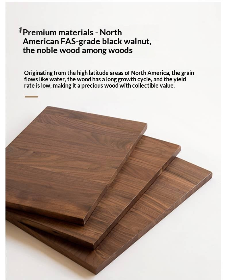 Solid Longan Hardwood, South American Walnut, Black Walnut Solid Wood Office Desk