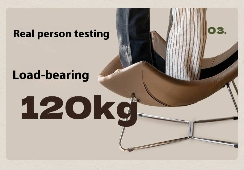 Fabric Eggshell Modern Chair