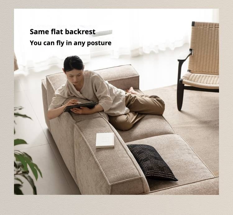 Fabric Wabi Sabi Style Sofa