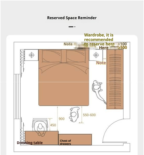 Luxury Genuine Leather Soft Headboard Bed, American Style Riveted Bed