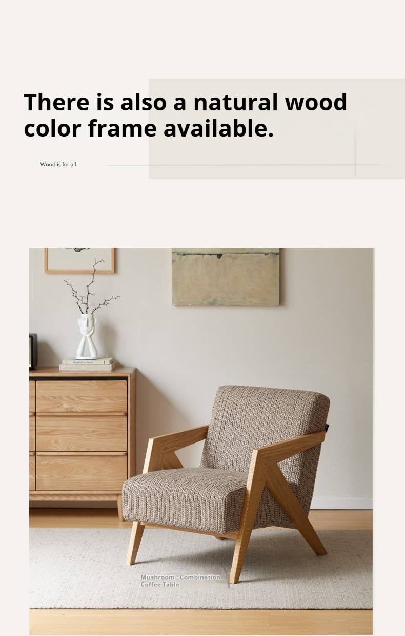 Oak Solid Wood Middle Ages Chair