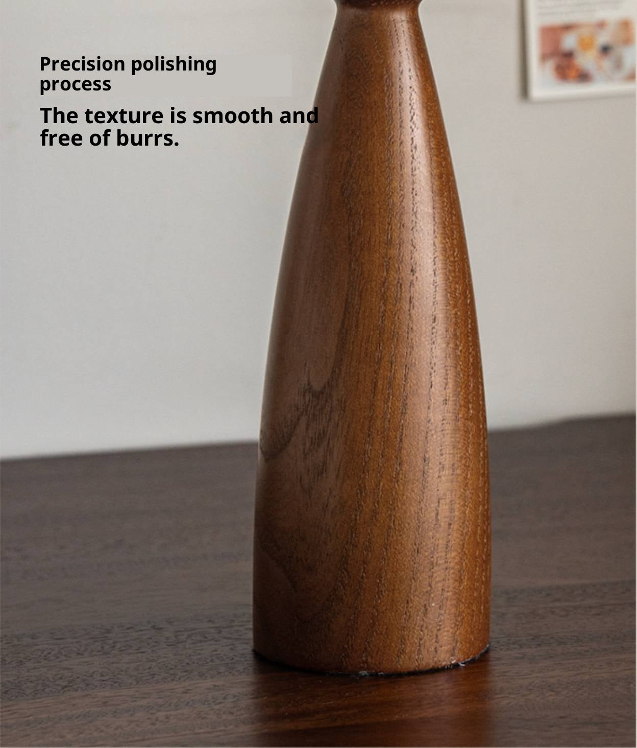 Ash Solid Wood Vintage Style Desk Lamp