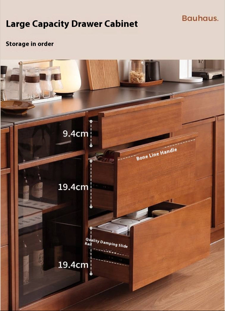 Poplar Solid Wood Medieval Sideboards.