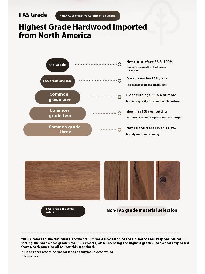 Set 4 pcs Black Walnut, Ash, Oak Solid Wood Dining Chair