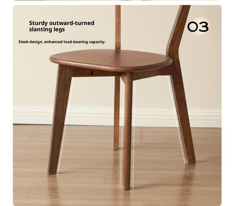 Oak, Ash, Beech Solid Wood Dining Chair