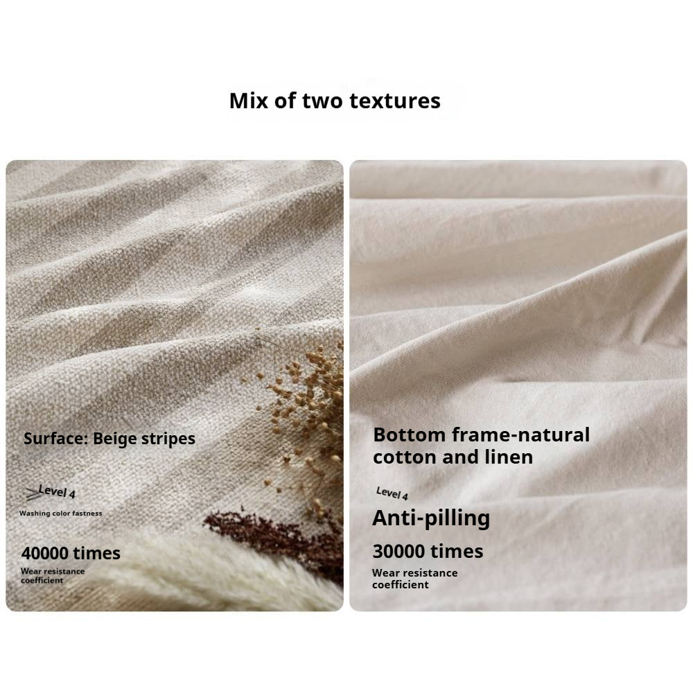 Natural, healthy Cotton Linen Fabric Sofa