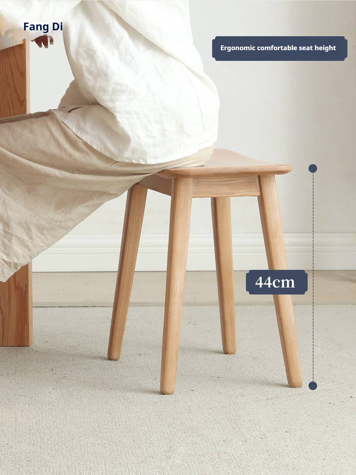 Oak Solid Wood Modern Dressing Table