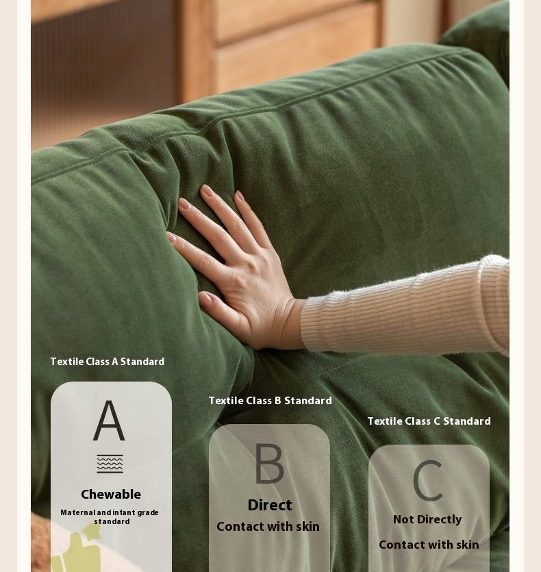 Beech Solid Wood cat scratching cloth sofa