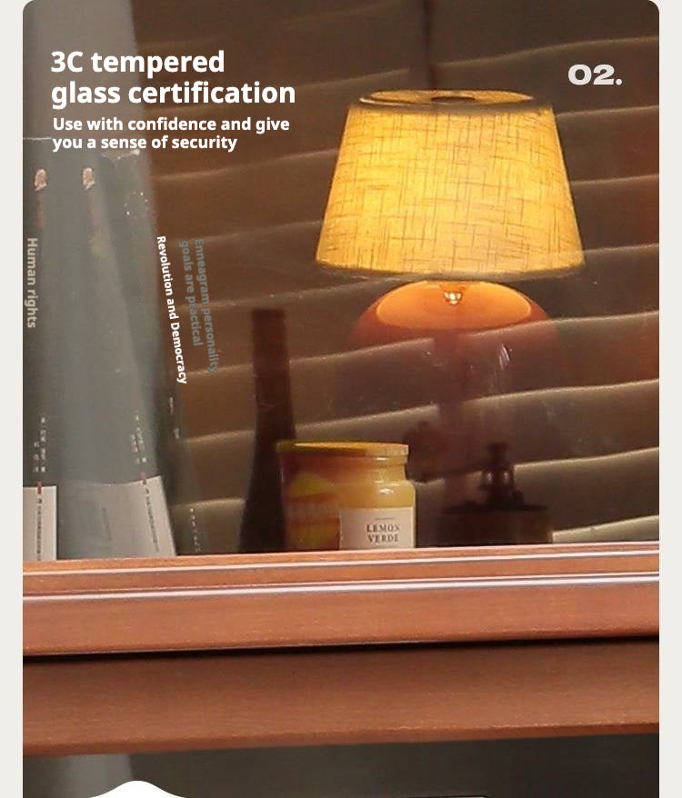 Poplar Solid Wood Ancient Style Side Cabinet.