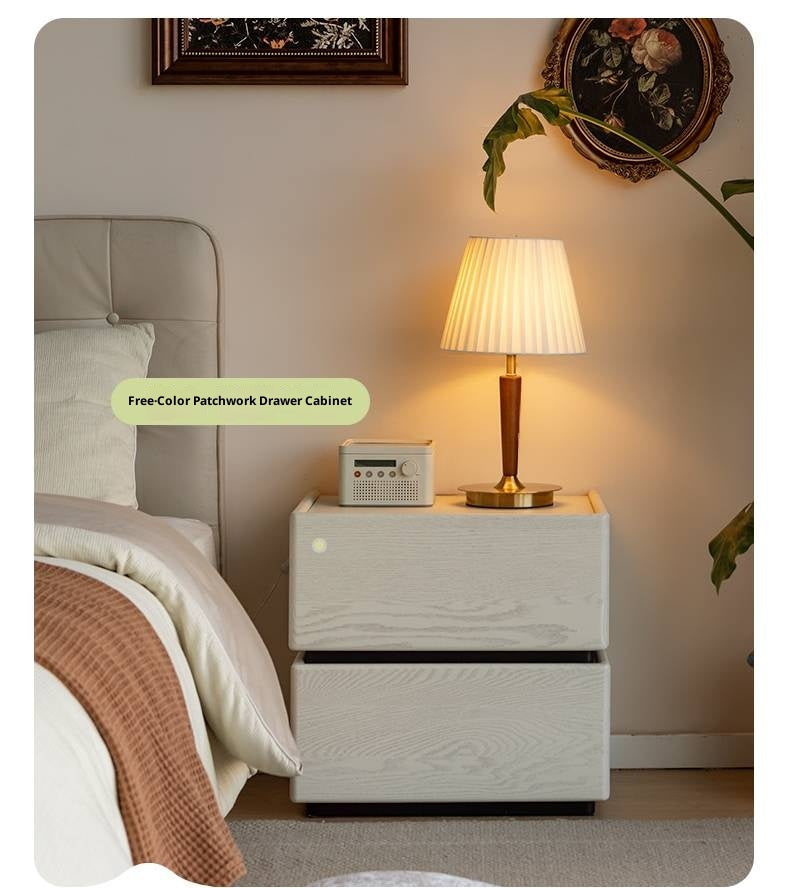 Ash Solid Wood Japanese Style Luxury Lamp