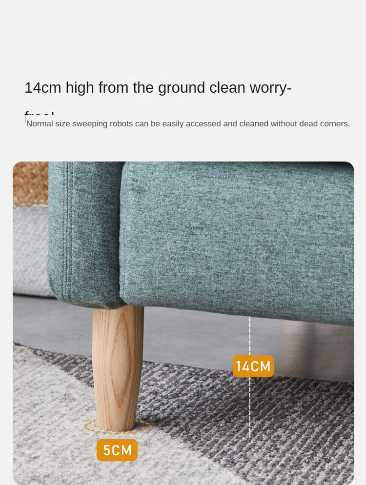 Fabric sofa simple modern.