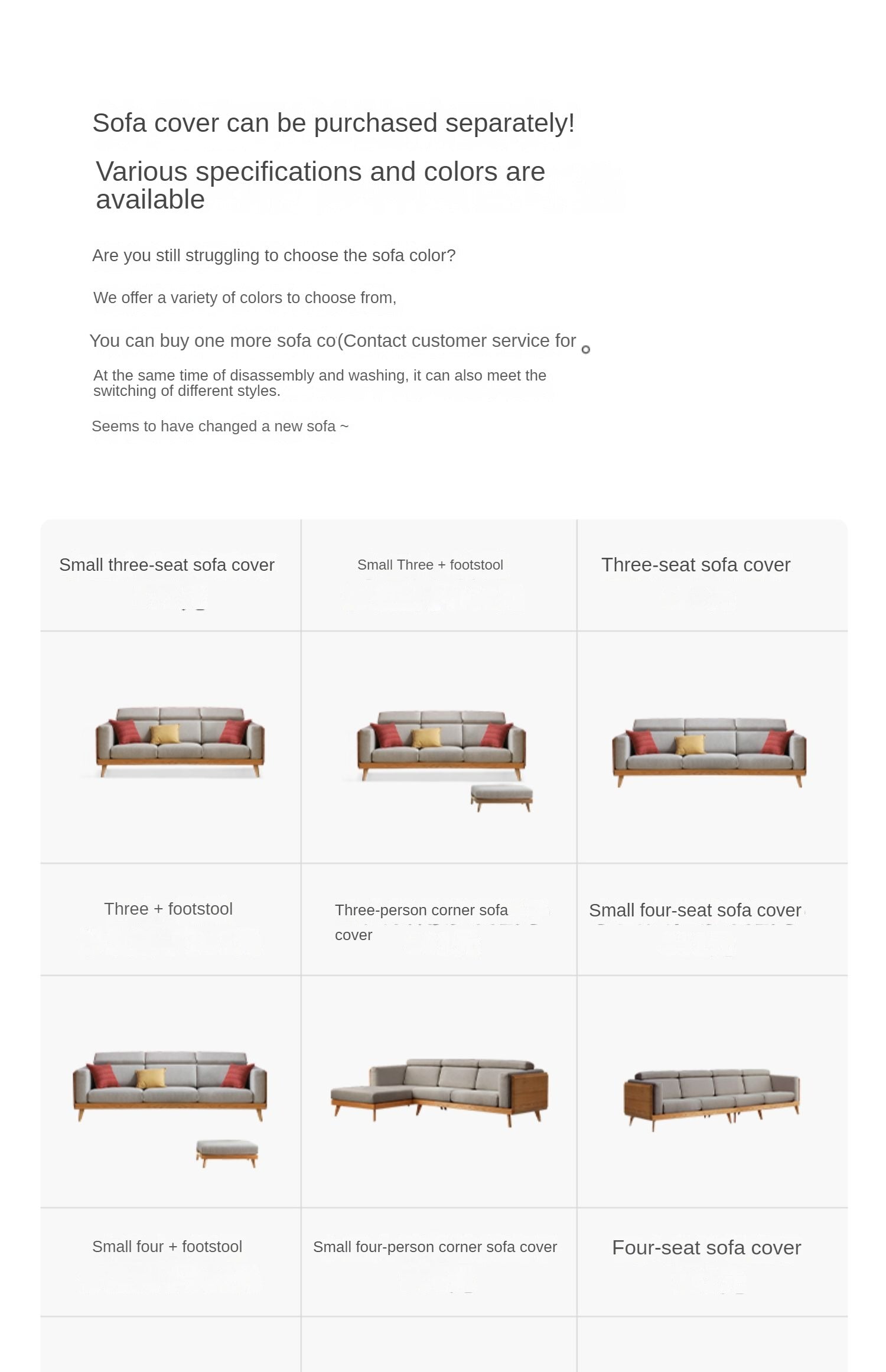 Oak, Ash Solid Wood Modern Fabric Sofa.