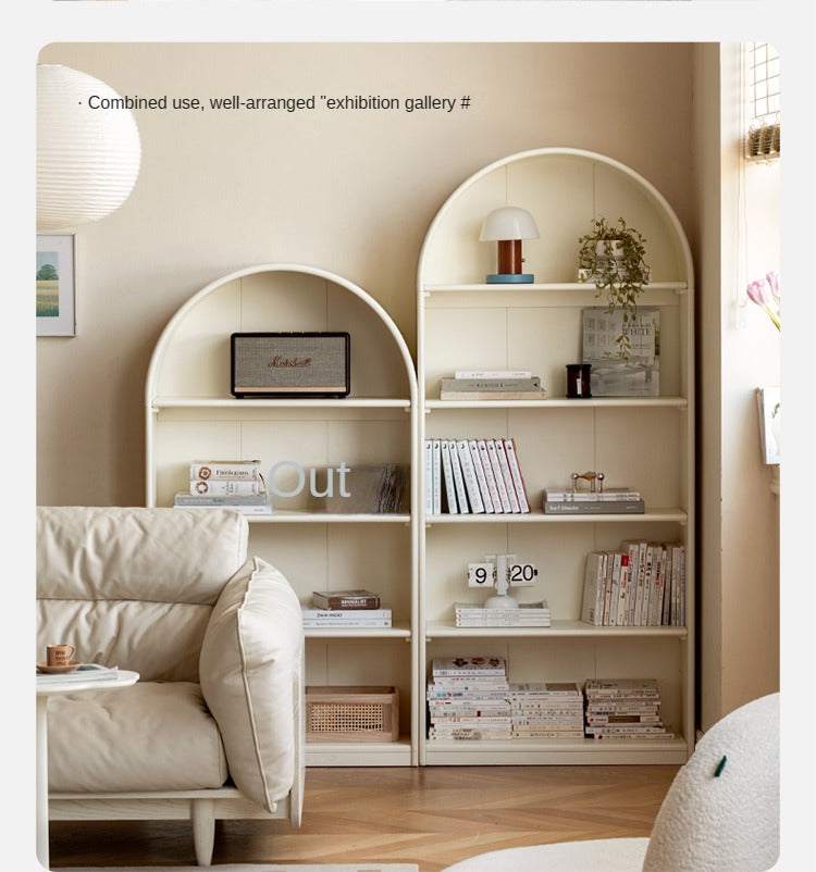Tulipwood Solid Wood Arch Bookshelf.