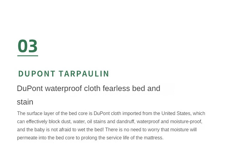 Children's Foldable Natural Coconut Palm Mattress, Anti-Mite, Spine Support, Firm (8 cm):