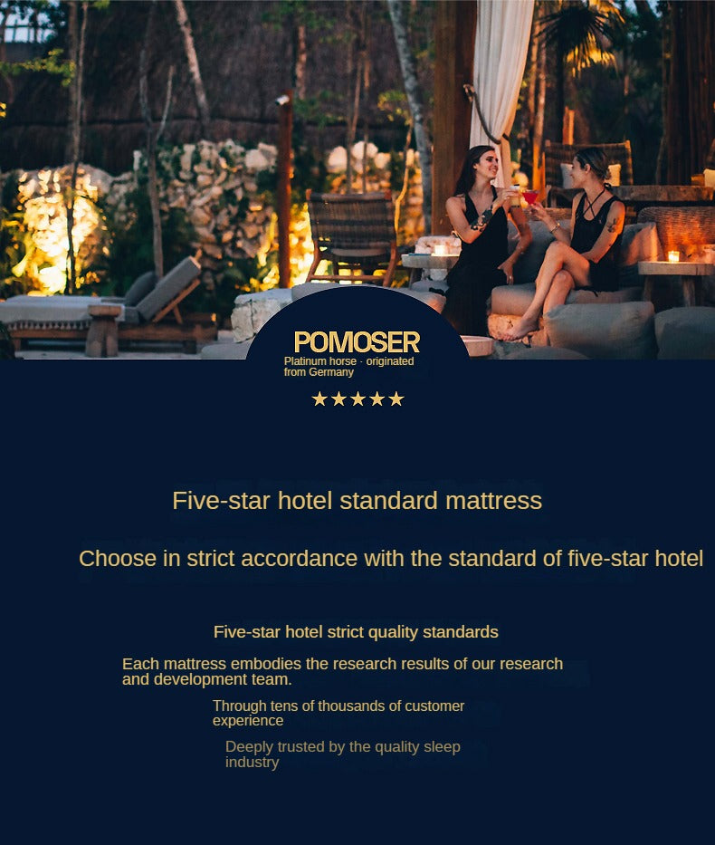 Zero press Double-Sided Compressed Mattress – Simmons Spring Hybrid Memory Foam 25cm,30cm