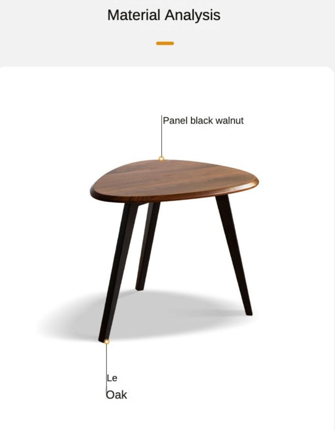 Coffee table Black Walnut solid wood"