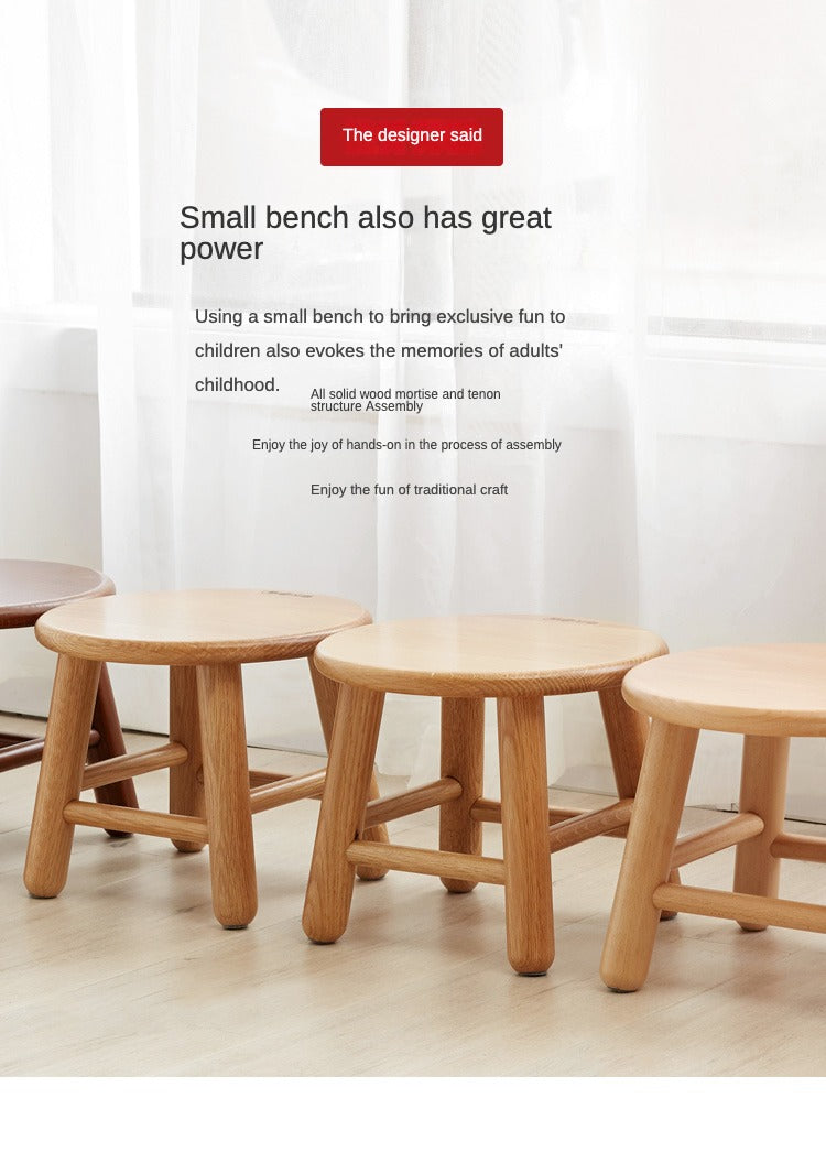 Coffee table modern minimalist Oak solid wood"