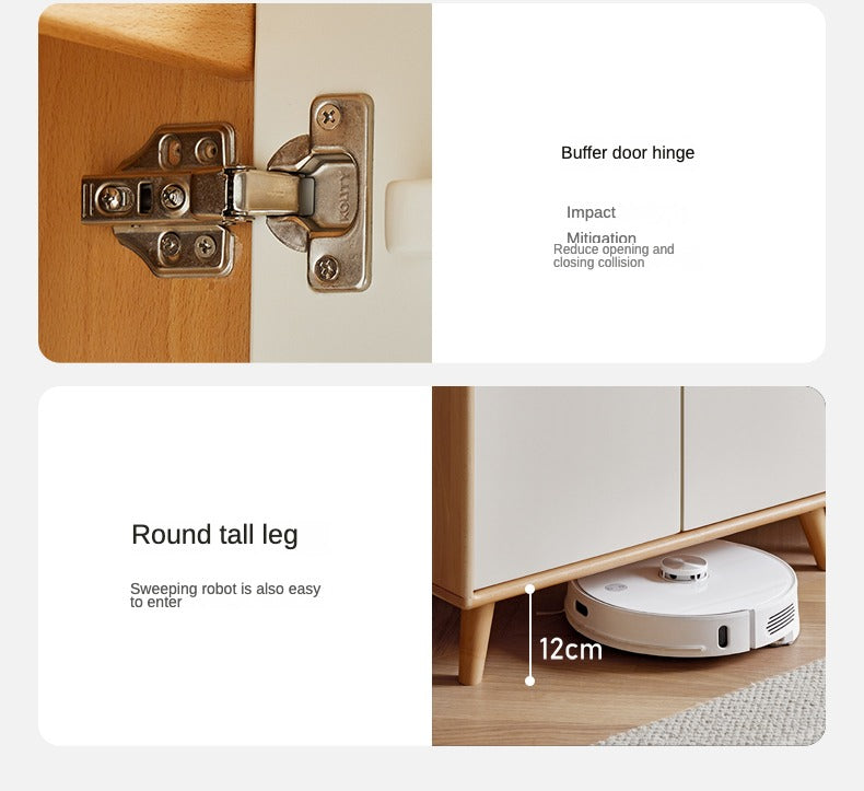 Beech Solid Wood Wardrobe Combination.