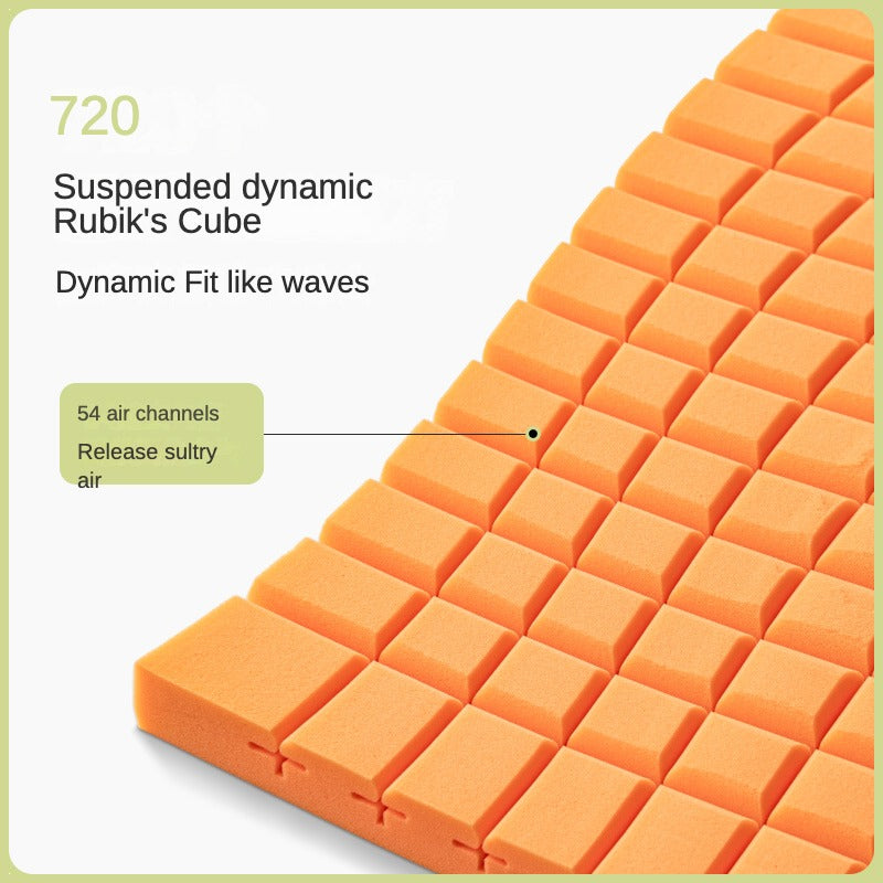 Mattress with Independent Power Sponge and Three-Zone Spring Support Simmons Pad