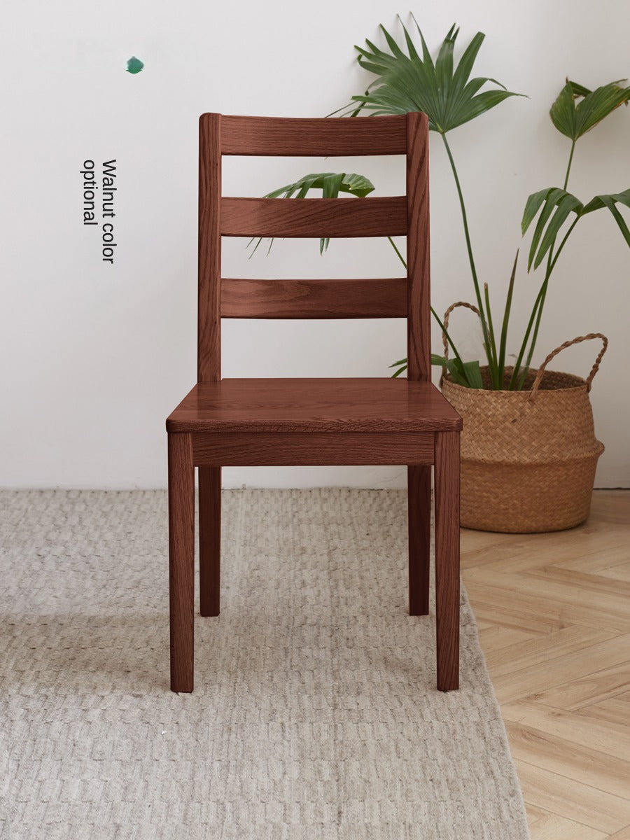 2 pcs set-Dining Chair Oak solid wood-