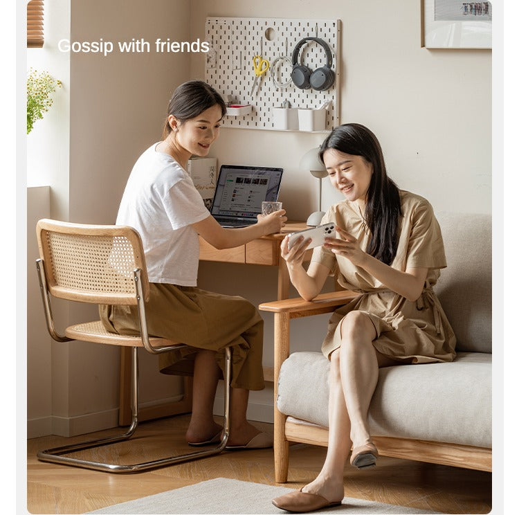 Beech Solid Wood Small Narrow Desk