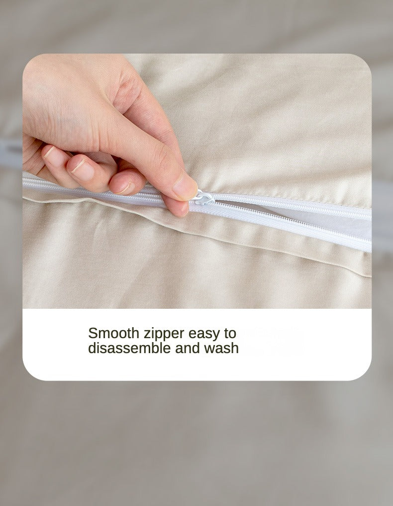 нет Pure Cotton Four Piece Set, Bed Sheet and Quilt Cover, High Quality Bedding Supplies