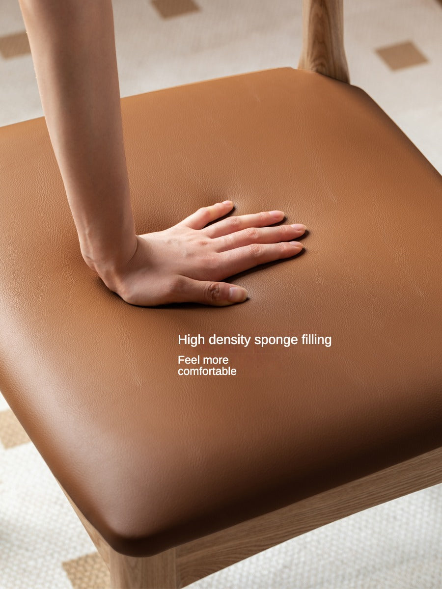 Set 4 pcs Black Walnut, Ash, Oak Solid Wood-Horn Chair