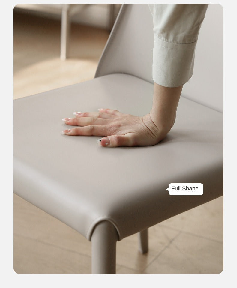 Saddle Leather Dining Chair