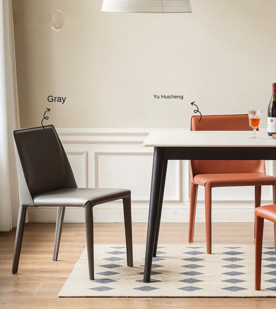 Saddle Leather Dining Chair