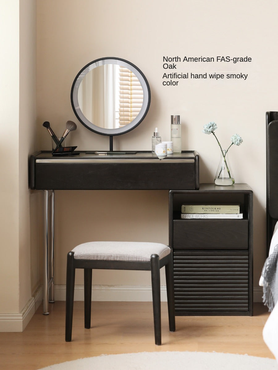 Oak Solid Wood Telescopic Dressing Table.