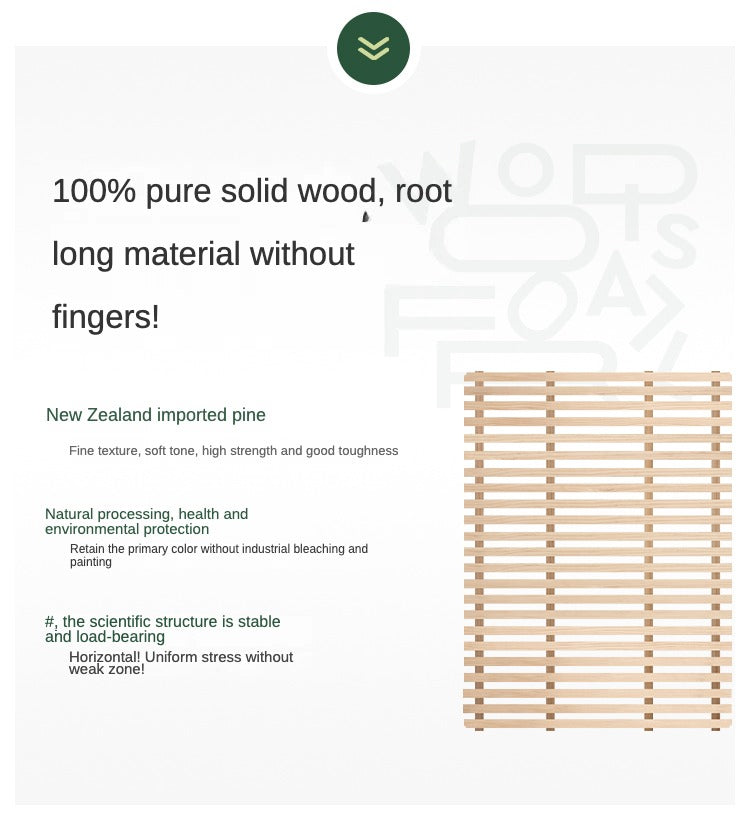 Oak Solid Wood Genuine Leather, Tech Fabric Bed