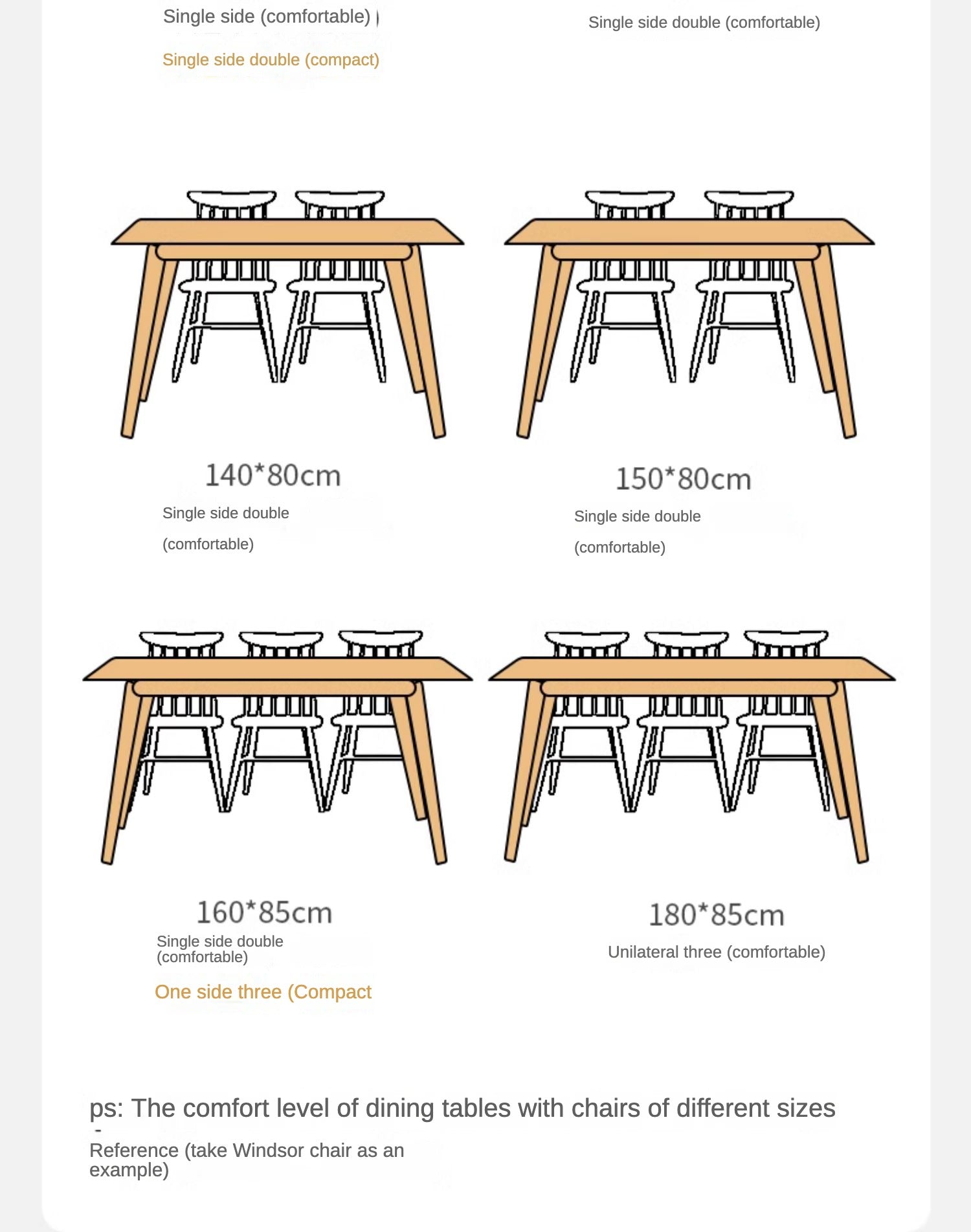 Oak, Ash Solid Wood Dining Table