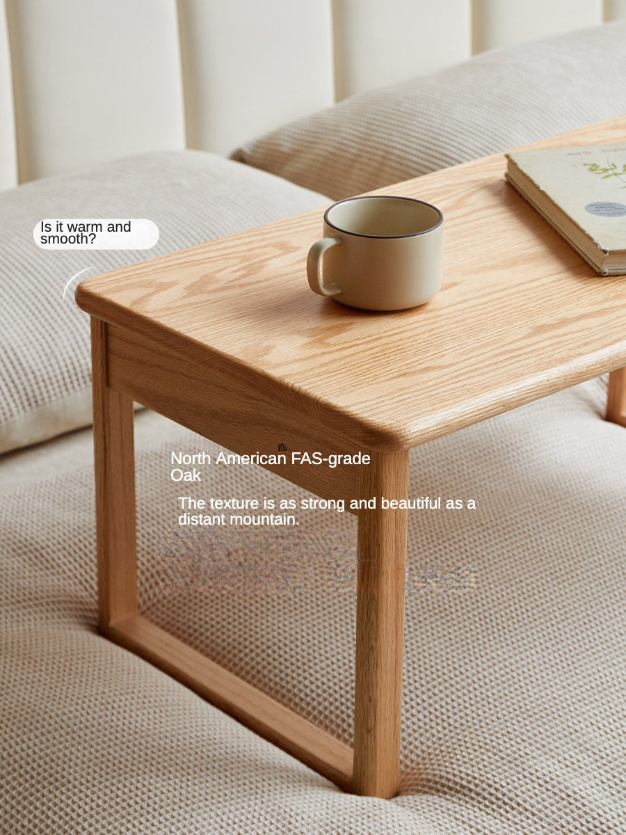 Oak Solid Wood Bay Window Folding Table