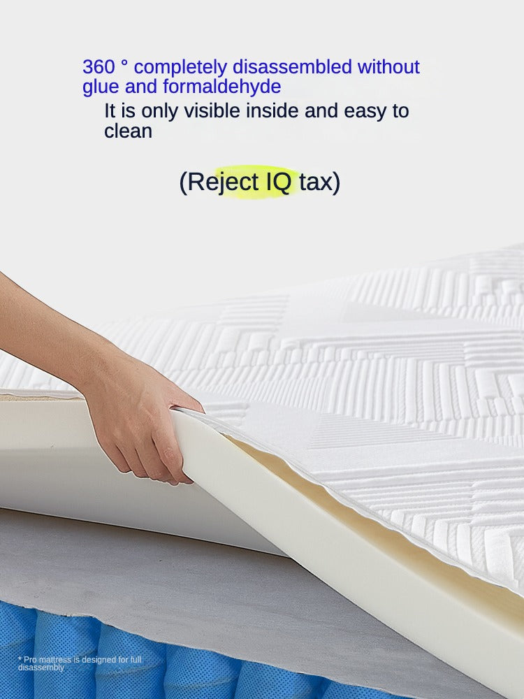 Mattress with Latex and Pocket Springs, Memory Foam Soft Hotel-Quality Compression 20cm,22cm