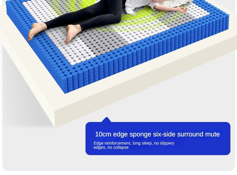 Mattress with Latex and Pocket Springs, Memory Foam Soft Hotel-Quality Compression 20cm,22cm