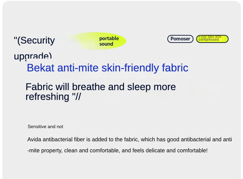 Mattress with Latex and Pocket Springs, Memory Foam Soft Hotel-Quality Compression 20cm,22cm
