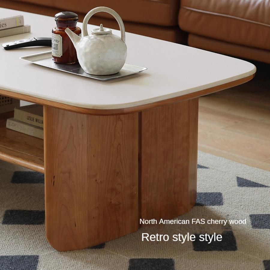 Black Walnut, Cherry Solid Wood Coffee Table