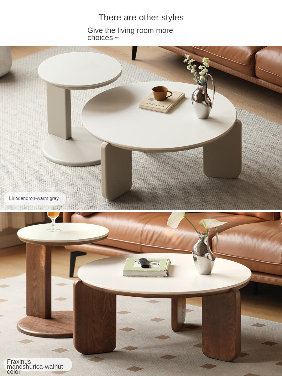Oak, Ash, Poplar Solid Wood Slate Coffee Table