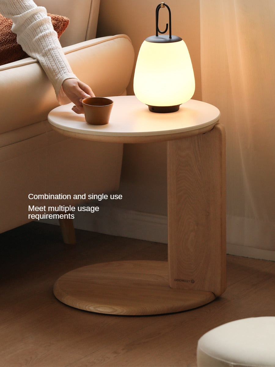 Oak, Ash, Poplar Solid Wood Slate Coffee Table
