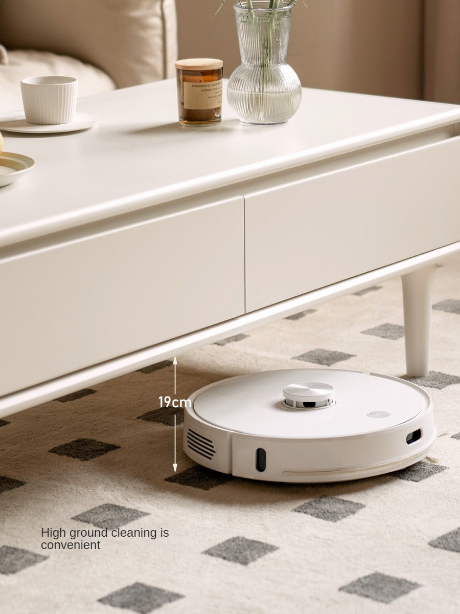 Rubber Wood Cream Coffee Table
